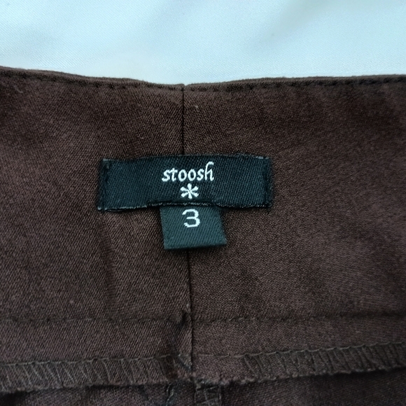 2/$30 STOOSH Classic Brown Bermuda Summer Dressy Shorts (#1,414) - Picture 2 of 6